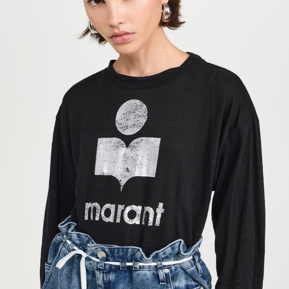 Isabel Marant Étoile Klowia Long Sleeve Tee Klowia Long Sleeve Tee $295 M - Picture 1 of 11